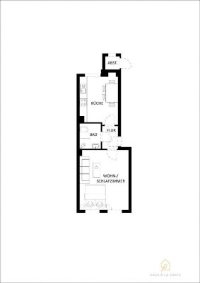 Historische Substanz trifft moderne Eleganz: Ihre 1-2-Zimmer-Wohnung in Vohwinkel
