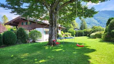"Haus im Haus" mit herrlichem Bergblick und großem Garten in Rottach-Egern