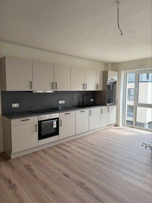 Obergeschosswohnung mit zwei Zimmern - NEUBAU -