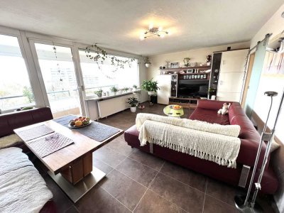 Wohnen am Park . 3-Zimmer-Wohnung mit 2 Balkonen und Blick in den Park. in Mannheim-Neckarstadt