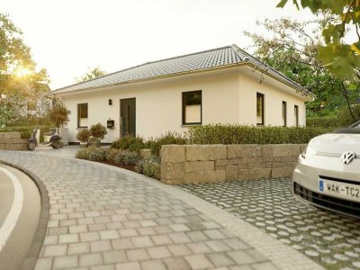 Übersichtlich und variabel ... Ihr Bungalow in Luko bei Coswig / Preis inkl. Grundstück