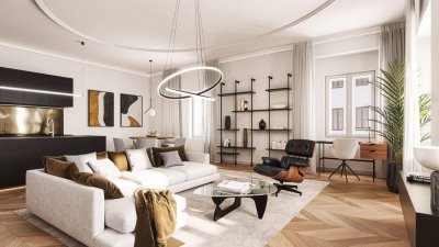 Das Anton - elegante Wohnung in historischem Gebäude am Stadtplatz