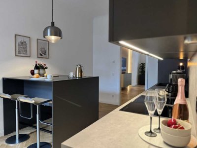 Münsters X-Viertel: Hochwertig sanierte Altbauwohnung mit Gartenterrasse