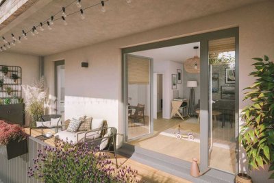 Barrierefreie 4-Zimmer-Wohnung mit Balkon - Courtagefrei direkt vom Bauträger!