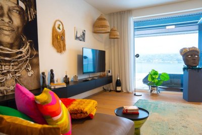 PENTHOUSE mit atemberaubendem Wörtherseeblick &amp; gigantischer 60 qm Seeblickterrasse