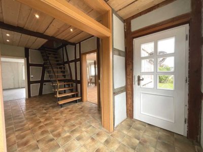 RESERVIERT-Historisches Wohnjuwel mit Charme und Platz ca 340m² – saniertes Fachwerkhaus   bei Walde
