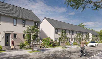 Modernes Reihenhaus inklusive Carport und Luft-Wärmepumpe