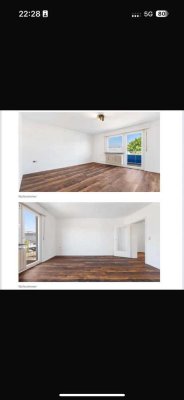 Helle 2-Zimmer-Wohnung mit 2 Balkonen und Garage