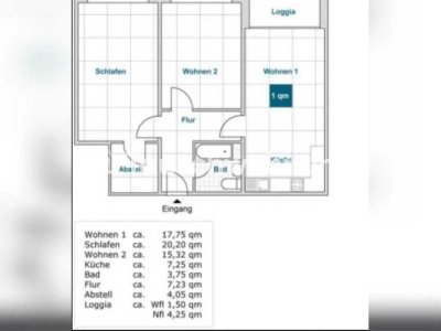 Tauschwohnung: Gebe 3,5 Raum in der Innenstadt ab gegen 3 bis 4 Raumwohnung