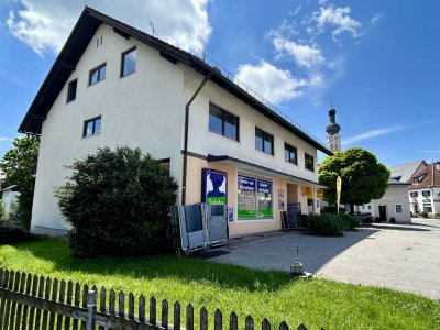 Wohn- und Geschäftshaus mit viel Fläche + enormen Entwicklungspotential in sehr markanter guter Lage