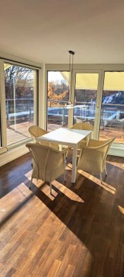 Luxuriöses 4,5-Zimmer Penthouse mit Dachterasse am Holzhausenpark in Frankfurt Main