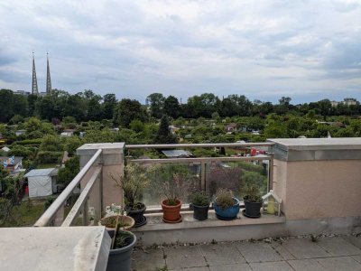 3 Zimmer Dachterrassen-Penthouse über 2 Stockwerke mit Traumblick
