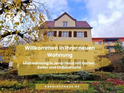 Wohnen mit Wohlfühlcharakter: 3-Zimmer-Mietwohnung in ruhiger Lage von Jena-Nord