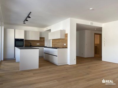 Hochwertige 3-Zimmer-Neubauwohnung mit Balkon und Tiefgaragenplatz