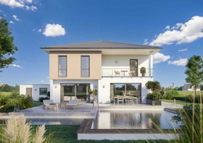 Wohntraum mit Blick über Zwickau - Sicher Bauen mit Kern-Haus!