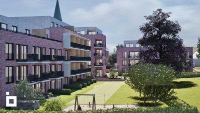 B18: 1-Zimmerwohnung im 2. OG mit Balkon zum Park