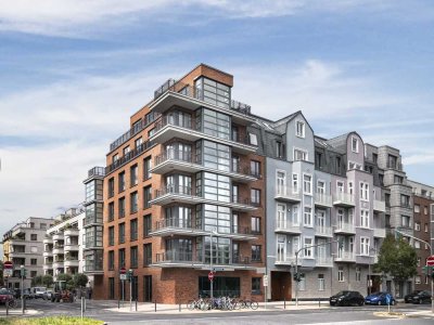 4-Zimmer-Penthouse-Maisonette-Wohnung mit Terrasse und Blick auf EZB !!