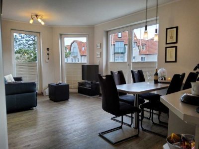 Moderne 3-Raum-Wohnung mit Balkon auf Norderney