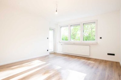 KEINE KÄUFERPROVISION Schick sanierte Erdgeschosswohnung mit Westbalkon in Bielefeld Sennestadt