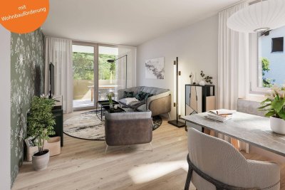 Mtl. € 1.408,-* 3-Zi. südseitige Wohnung Top A7 inkl. Wohnbauförderung