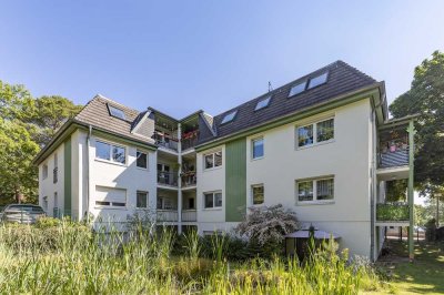 DI - vermietete 2-Zimmer-Dachgeschosswohnung in Stahnsdorf zu verkaufen