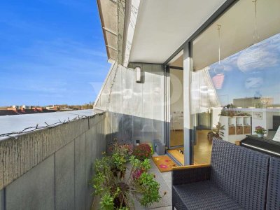 Attraktive Dachgeschosswohnung mit Balkon und Stellplatz in bester Lage von Wilhelmshaven - Heppens