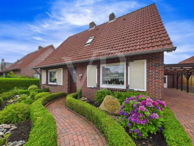 Von Wintergarten bis Gartenglück – Einfamilienhaus in ruhiger Lage von Osteel