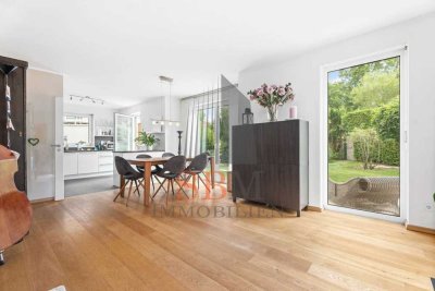 Familiendomizil im modernen Stil mit charmantem Garten und Top-Anbindung