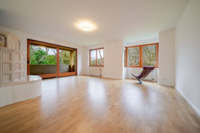 Sonne und Ruhe – Südwohnung mit Blick in den Gartenpark