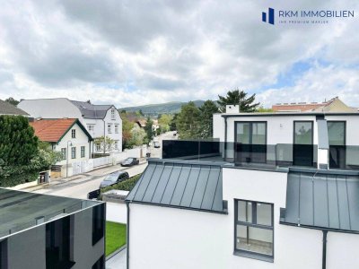 Maisonette-Neubauwohnung mit Dachterrasse und Blick auf den Wienerwald