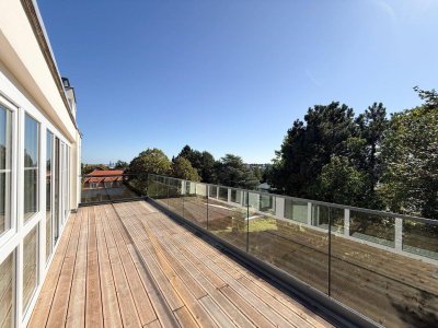WOHNATELIER SIEVERING - Klimatisierte 5-Zimmer-Maisonette mit großzügigen Terrassen &amp; inkl. Garagenplatz