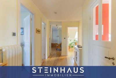 Wohnen im Villenviertel - großzügige Dachgeschosswohnung mit historischem Flair