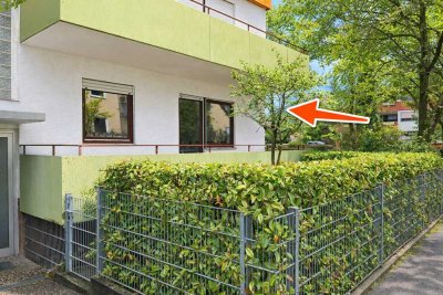 Neu möblierte 2-Zi-Whg nahe Seepark mit Balkon und Terasse