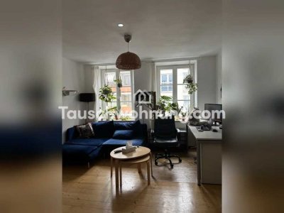 Tauschwohnung: Altbauwohnung mit Wohnküche und 2 Zimmern