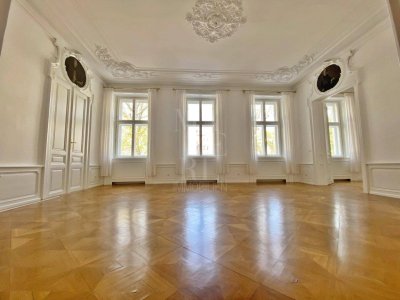 Repräsentative Stil-Altbauwohnung in prachtvoll saniertem Haus - nächst Belvedere
