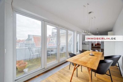 IMMOBERLIN.DE - Toplage Bayerisches Viertel! Exquisite Dachgeschosswohnung mit Südwestterrassen