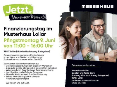 Kommt vorbei - lasst Euch beraten am Pfingstmontag, den 9. Juni -  Auweg 8 in 35457 Lollar