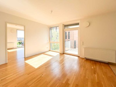 Moderne 2-Zi.-Wohnung mit Balkon und Blick auf die Weser