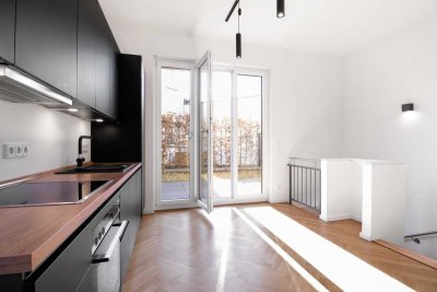 Maisonette with Private Garden. Available Now