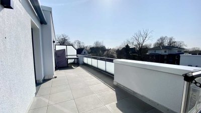 Modernes Penthouse mit herrlicher Süd-West-Dachterrasse! Aufzug & TG-Stellplatz!