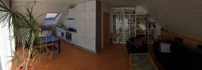 Renovierte 3-Zimmer-Dachgeschosswohnung mit Balkon und Stellplatz in Frechen