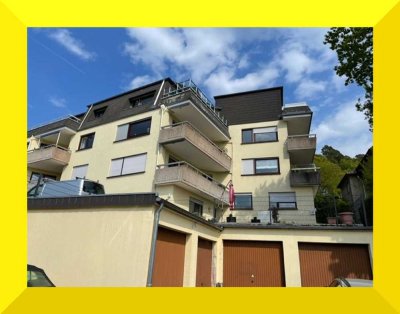 Großzügige 3-Zimmer Wohnung mit Balkon, Garage und "Traumaussicht"