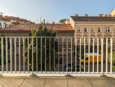 2-Zimmer-Dachgeschoß-Wohnung mit umlaufender Terrasse und Balkon - zu mieten in Niedrigenergiehaus in 1110 Wien