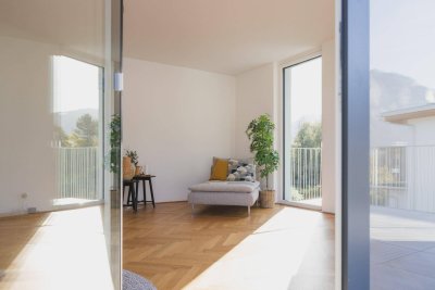 "Das Haus im Haus" mit Blick auf die Nordkette