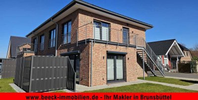 Brunsbüttel/Elbe/NO-Kanal: Sonnige Neubau-Eigentumswohnung im Zentrum zu verkaufen!