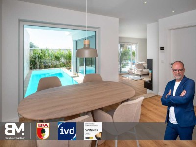 BRIMO: ARCHITEKTENVILLA MIT POOL-IDYLLE!