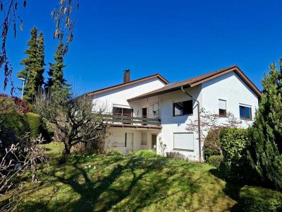 Charmantes Einfamilienhaus mit Einliegerwohnung in aussichtsreicher Lage in Pforzheim