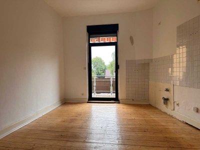 Helle und energetisch renovierte Altbau-Wohnung in Börnig