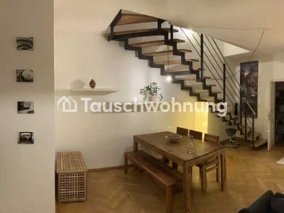 Tauschwohnung: P-Berg Maisonette mit Südbalkon