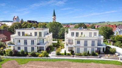 Hüfingen am Kofenweiher - Exklusive 3,5 -Zi.-Komfort-Wohnung, barrierefrei, mit Terrasse u. Garten z